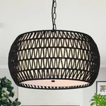 New Farmhouse Chandelier For Dining Room 5-LIGHTS Rattan Boho Fast Ship. Fixed Price $89.97.