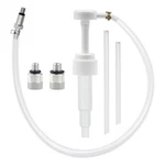 Bolaxin Lower Unit Gear Oil Pump For 3/8 Swivel+ 8MM+10MM Adapter, White. Fixed Price $24.99.