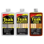 Cleaner Brightener Kit Golden Teak Oil Marine Grade 081202 Star Brite Restore. Fixed Price $114.99.