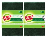Scotch-brite Heavy Duty Scour Pads, Great For The Kitchen, 3 2 Pack. Fixed Price $10.33.