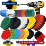 45 Piece Drill Attachment Set, All Purpose Power Clean Scrubber Brush,. Fixed Price $56.13.