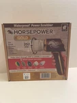 Horsepower Bulbhead Scrubber Waterproof, Cordless, Rechargeable - New. Fixed Price $28.97.