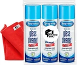 Sprayway Glass Cleaner Foaming Action (3 Pack) With Cleaning Cloth. Fixed Price $22.95.