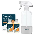 Grove Co. Tub And Tile Cleaner Refill Concentrate (2 X 1 Fl Oz) + Reusabl.... Fixed Price $41.47.