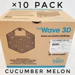 Fresh Products Wave 3D Urinal Screen Deodorizers Cucumber Melon Scent 10/PACK. Fixed Price $24.77.