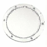 Beckson Pry-out Deck Plates (white, 6-INCH). Fixed Price $47.02.