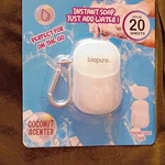Biopure. Instant Soap Sheets Coconut Scented Pocket Size The Go Hand Wash. Fixed Price $9.99.
