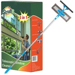 Scrubit Extendable Squeegee Window Cleaner Cleaning Tool Blue. Fixed Price $32.33.