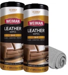 Weiman Leather Cleaner Wipes - Condition Uv Protection Help Prevent. Fixed Price $22.49.
