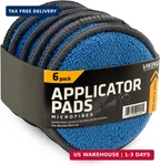 Viking Microfiber Car And Tire Wax Applicator Pads Cleaning - Blue/grey. Fixed Price $14.61.