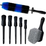 Pcs Car Detailing Kit, 17 Long Soft Wheel Brush, 5 Brushes, Tire. Fixed Price $26.75.
