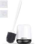 Lefree Silicone Toilet Brush & Ventilated Holder Set Bathroom Cleaning Kit. Fixed Price $25.21.