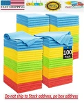 Microfiber Cleaning Cloth Set 100 Towel Rag Car Polishing Detailing Noscratch. Fixed Price $29.97.