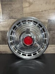 (1) 3 Bar Spinner Center Red Dot Ribbed 14 Hubcap Wheel Cover Unknown Brand. Fixed Price $69.99.