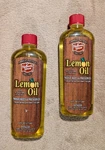 Lot Of 2 Holloway House Lemon Wood Oil 16 Oz Conditioner For Fine Furniture. Fixed Price $25.99.