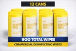Perk Disinfecting Wipes Lemon 75CT 12 Pack Commercial Bulk PK56665CT. Fixed Price $94.99.