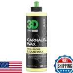 3D Carnauba Wax - Liquid Brazilian #1 Grade For Deep Gloss & Uv Protection. Fixed Price $40.62.