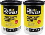 Tub O' Towels TW90 Heavy Duty 10" X 12" Multi-surface Cleaning Wipes Ct Pk. Fixed Price $41.54.