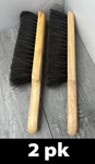 2PK Osborn 54003, 9" Fine Counter Duster Black Horsehair Brush With 2-1/4" Trim. Fixed Price $26.95.