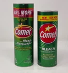 Vintage Comet With Bleach Cleaner - Lot Of Two ( X 21 And 25 Oz). Fixed Price $16.10.