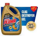 Drain Cleaner 80 Oz Pro Strength Full Clog Destroyer And Plus Pipeguard 2-PACK. Fixed Price $20.99.