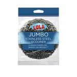 Stainless Steel Wool Scourer -jumbo Sized- 35 Grams, By Curled Flat Wire, C.... Fixed Price $17.04.