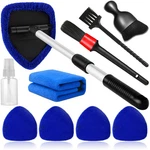 Qydipclin 10PCS Windshield Cleaning Tool Inside Car Window Cleaner Wash Blue. Fixed Price $24.16.