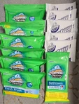 Nos 12PKS Citrus Scrubbing Bubbles Bathroom Fresh Brush Refill & Flushable Wipes. Fixed Price $85.00.