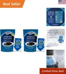 2-PACK Glisten Garbage Disposal Foaming Cleaner Fresh Lemon Scent, 8 Uses. Fixed Price $22.99.