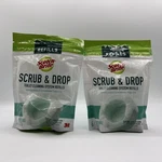 Scotch-brite And Drop Toilet Cleaning Tablets 6 Dissolvable Scrubber Lot 2. Fixed Price $18.99.