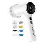 Puftem Electric Spin Scrubber For Bathroom Cleaning, Cordless Medium, White. Fixed Price $78.99.