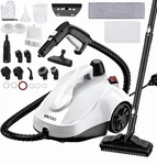 Kroqo Cleaner Heavy Duty Canister Steamer W/23 Accessories Mop White. Fixed Price $68.74.