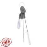 Full Circle Little Sipper Bottle Straw Brush Set Gray. Fixed Price $20.00.