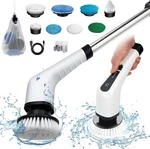 Electric Spin Scrubber, Cordless Bath Tub Power With 8 Replaceable. Fixed Price $58.51.