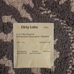 Dirty Labs 2-IN-1 Dishwasher Detergent + Booster Biobased Powder Festival 10G. Fixed Price $12.99.