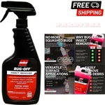 Malco Bug Off Easy Removal From Auto Paint, Glass, Metal And Plastic, 22 Oz New. Fixed Price $22.29.