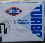 New Clorox Turbo Power Sprayer For All Areas! Large Disinfecting!. Fixed Price $24.99.