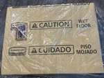 Niop Rubbermaid Commercial 4253YEL Caution Wet Floor Over-the-spill Pad (22/PK). Fixed Price $14.00.