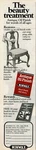 1978 Vintage Print Ad The Beauty Treatment Antique Oil Finish Minwax All Woods. Fixed Price $9.95.
