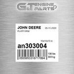 AN303004 Platform Fits John Deere (surplus Open Box). Fixed Price $268.21.