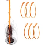 6-PACK 25" Hair Drain Clog Remover Sink Shower Tub Snake Cleaner Tool Set. Fixed Price $8.60.