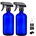 16OZ Glass Spray Bottles 2-PACK Refillable Empty For Cleaning Hair Care Plants. Fixed Price $18.00.
