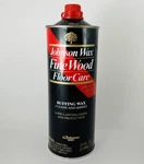 Johnson Fine Wood Floor Care Buffing Wax, Cleans And Shines, 27 Fl. Oz.. Fixed Price $49.85.