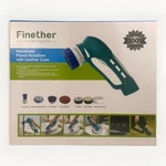Finether Handheld Power Scrubber With Leather Care Spin Cordless Cleaning Brush. Fixed Price $35.00.