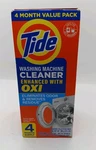 Tide Washing Machine Cleaner Oxi Enhanced Remove Odor Residue 4 Month Value Pack. Fixed Price $23.00.