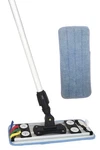 12 In. Flat Microfiber Swivel Mop - Pro Grade Set With Handle Pads. Fixed Price $34.95.