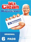 Mr. Magic Eraser Original Cleaning Pads With Durafoam White 6 Count. Fixed Price $7.29.
