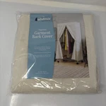 Heavy Duty Garment Rack Cover Portable Wardrobe Cloth Closet Storage Canvas New. Fixed Price $32.30.