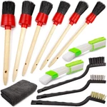 Takavu Complete Car Detailing Kit (12PC) - Brushes, Wire Vent Du. Fixed Price $20.06.