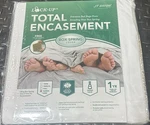 Lock-up Queen Total Box Spring Encasement For Bed Bug Protection. Fixed Price $24.99.